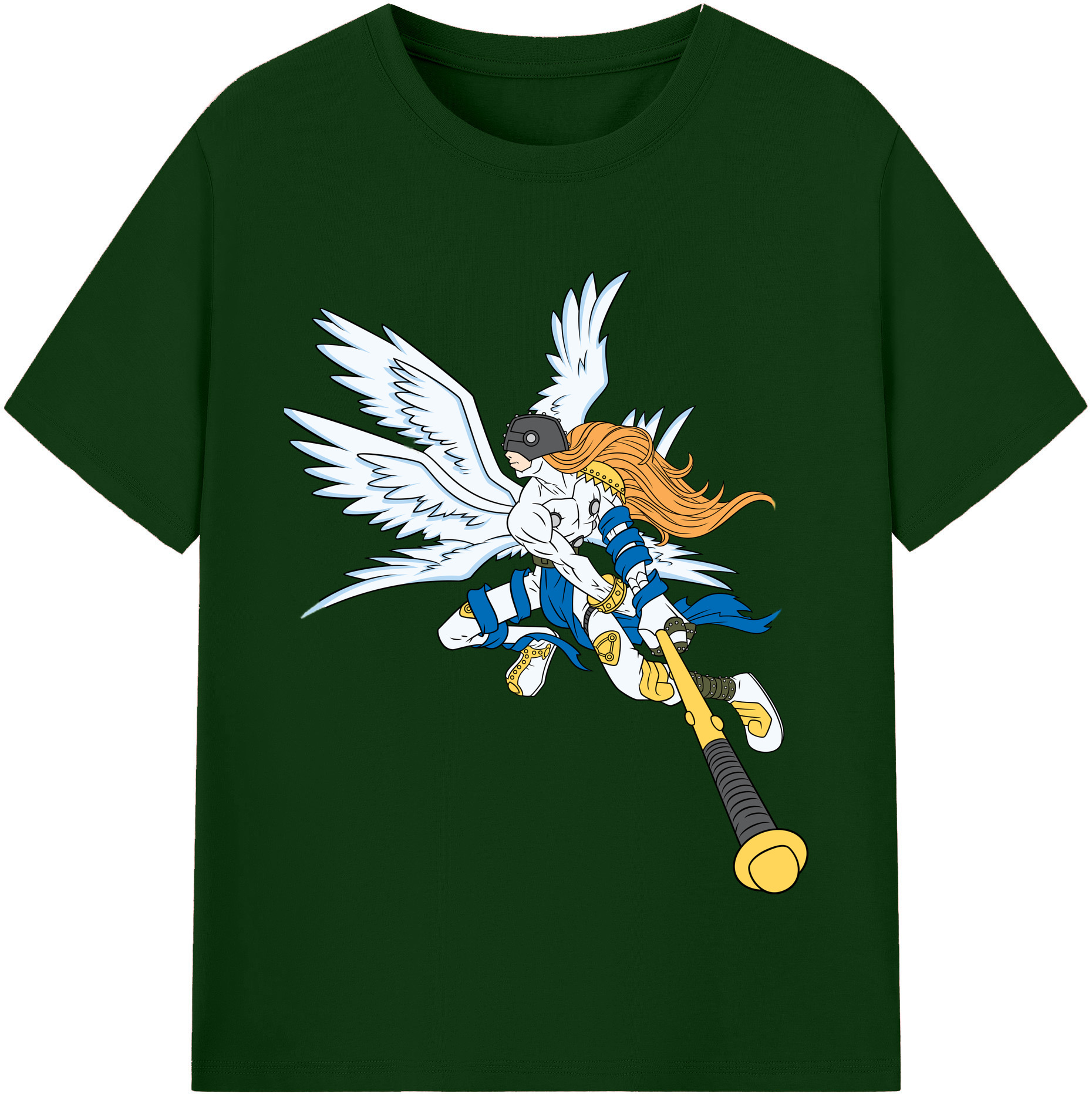 （画像用） Digimon デジタルモンスター/デジモン 綿100％半袖Tシャツ（フロントプリント）